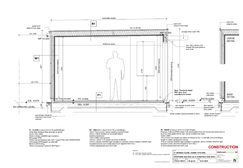 27DCE-106C1 Proposed Section AA and Construction specification.pdf