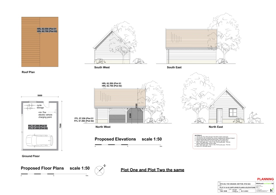 TGB-004B Plot 1 and 2 Garage plans and elevations.pdf